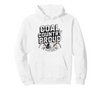 Coal Tipple Headframe Silhouette Appalachian Raised Graphic Pullover Hoodie