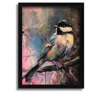 Coal Tit Bird Wall Art Print Animal Vintage Bird Print Coal Tit Picture Print Poster A5 - Wall Art Home Decor Movie Poster Canvas Film Cinema Retro Vintage Cult Classic Nostargic Saga Modern reprint