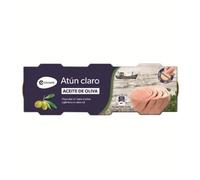 Coaliment Light Tuna in Olive Oil - Pack of 2 (2 x 3 Cans) | Drained Weight 156 g per Pack