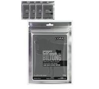 COAN Beef Biltong | Chilli 5 x 25g Pepper Beef Steak | Air-Dried High Protein Snack - Low Sugar, Gluten-Free South African Style Biltong