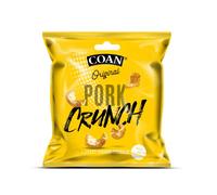 COAN Black Country Pork Crunch - 12 x 20g - High Protein, Low Carb Savoury Snack - 14g Protein Per Bag - Made In The UK