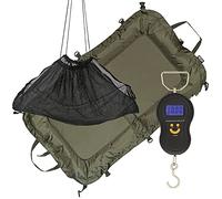Coarse Carp Fishing Beanie Unhooking Mat + LCD Digital Weight Scale & Sling