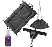 Coarse Carp Fishing Beanie Unhooking Mat LCD Digital Weight Scale50kg/110lb Sling Fish Aid