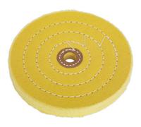 Coarse Cotton Buffing Wheel For Bench Grinders - 150mm X 13mm Bore