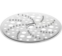 Bosch coarse grating disc MUZ45RS1, fine strips for potato pancakes/rösti, hardened and ground cutting inserts, tasteless, robust, stainless steel, suitable for MUM 4, MUM 5, MUM Series 2, MUM Series 4, MC 8