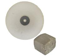 Coarse Sisal Fast Cut Buffing Polishing Mop 12" x 1" 2 Row With Compound 250g