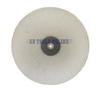 Coarse Sisal Fast Cut Buffing Polishing Mop 12" x 1" 2 Section 1st Stage Metal