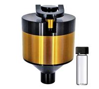 Coarse to Fine Spice Mill, Black and Gold Color