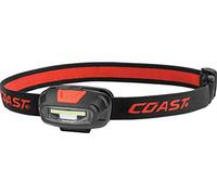 Coast FL13R Rechargeable Headtorch in Black, ABS Plastic | Charlies