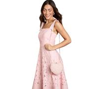 Coast Aurelia Pearl Love Heart Shape Clutch Bag, One Size, Blush