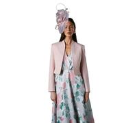 Coast Bow Back Long Sleeve Jacket, 14, Pink