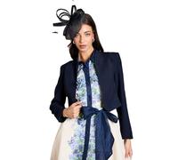 Coast Women's Bow Back Long Sleeve Jacket in Navy | Size: 16 Coast Navy 16