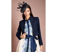 Coast Women's Bow Back Long Sleeve Jacket in Navy | Size: 14 Coast Navy 14