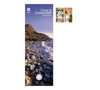 Coast & Countryside, National Trust Slim Calendar 2026 + FSC ECO-FRIENDLY DIARY