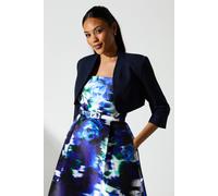 Coast Crop Sleeve Bolero Jacket In Navy navy