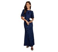 Coast Women's Devore Mesh Angel Sleeve Bridesmaid Dress in Navy | Size: 12 Coast Navy 12