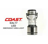 COAST EAL17 LED 4-Mode 460 Lumens White & Red Lantern Camping Torch Light Lamp