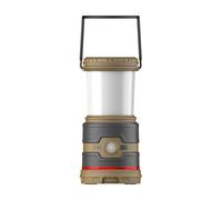 Coast EAL35R 1000 Lumens Voice LED Emergency Camping Light with Warm, Cool White, Day, Red and Red Flashing Mode, Power Bank Function - Desert