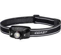 Coast FLX40R Rechargeable LED Headlamp, 800 Lumens, 4 Brightness Levels, USB-C Charging, Black