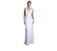 Coast Geometric Beadwork Maxi Wedding Dress, 10, Ivory