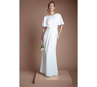 Coast Women's Goddess Drape Wedding Dress in Ivory | Size: 12 Coast Ivory 12