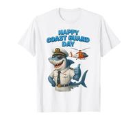 Coast Guard Celebration Shark Captain, Rescue Helicopter T-Shirt