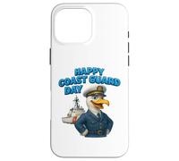 Coast Guard Day Celebration Captain Seagull, Maritime Vessel Case for iPhone 16 Pro Max