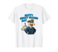 Coast Guard Day Celebration Captain Seagull, Maritime Vessel T-Shirt