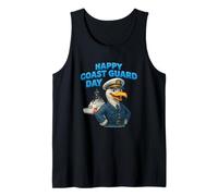 Coast Guard Day Celebration Captain Seagull, Maritime Vessel Tank Top