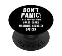 Coast Guard Maritime Security Officer PopSockets Adhesive PopGrip