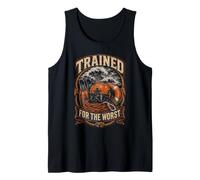 Coast Guard Rescue Swimmer Trained for The Worst Tank Top