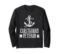 Coast Guard Veteran Sea Rescue Coastal Job Coastie Long Sleeve T-Shirt