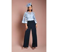 Coast Lace Kimono Sleeve Jumpsuit In Navy navy 12