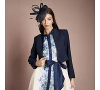 Coast Layering Bow Detail Jacket NAVY SIZE 10