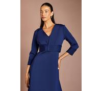 Coast Women's Long Sleeve Bandage Jacket in Navy | Size: 12