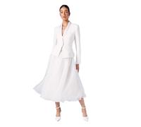 Coast Organza Bridal Skirt, 12, Ivory