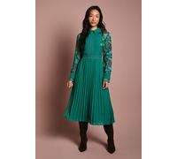 Coast Women's Petite Lace Shirt Dress in Emerald | Size: 8
