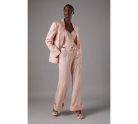 Coast Pinstripe Trouser In Peach peach 10