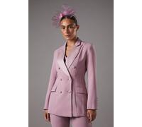 Coast Women's Premium Double Breasted Blazer in Mink | Size: 10 Coast Mink 10