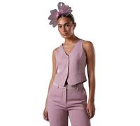 Coast Premium Tailored Waistcoat, 10, Mink