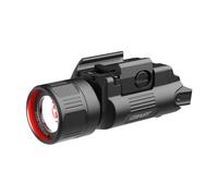 Coast PTX65R Two Beam 1000 Lumen USB-C Rechargeable LED Tactical Weapon Light with Tool-Free Universal/Picatinny Mounting System, and Spot & Flood Beams - IP54 Rating
