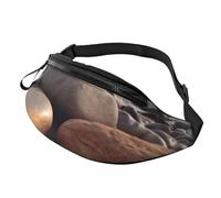 Coast Rock Fanny Pack for Men Women, Fashion Festival Fanny Pack, Travel Sport Walking Waist Bag