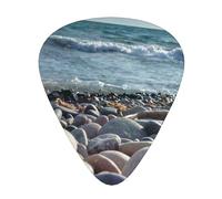 Coast Rock Guitar Plectrums, 12 Pcs Lightweight Guitar Plectrums, 0.46mm/0.71mm/0.96mm Thickness For Acoustic Guitar Acoustic Electric Guitar Ukulele Bass