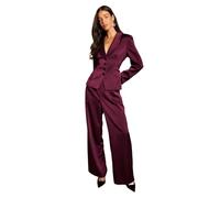 Coast Satin Detail Fitted Trousers