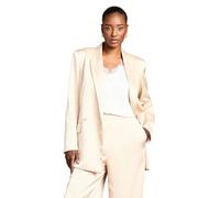 Coast Women's Satin Double Breasted Blazer in Champagne | Size: 10 Coast Champagne 10