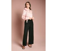 Coast Satin Jacquard Corsage 2 In 1 Jumpsuit In Blush blush 8