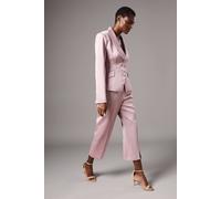 Coast Women's Split Front Crop Trouser in Blush | Size: 10 Coast Blush 10