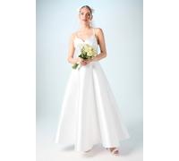 Coast Sweetheart Strappy Full Skirted Wedding Dress In Ivory ivory 14