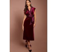 COAST Velvet Tux Midi Dress With Satin Lapel 10