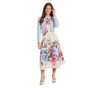 Coast Women's Bow Back Long Sleeve Jacket in Pale Blue | Size: 14 Coast Pale Blue 14
